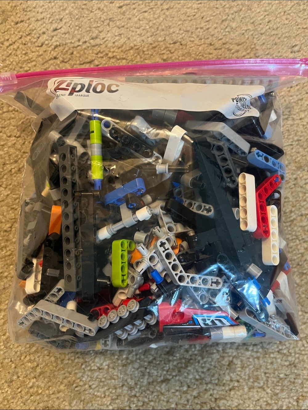 LEGO Misc. Bulk Lot of 2 lb Bricks Technic lot 2